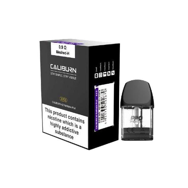 Uwell Caliburn A2 Replacement Pods - 4 Pack
