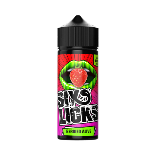 Six Licks Berried Alive 100ML 0MG