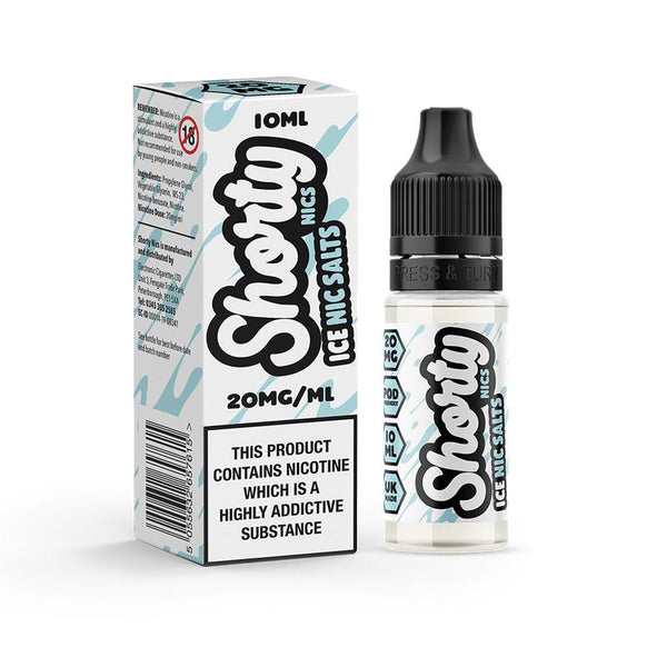 Nicotine shot Shorty (Iced) Salts 10ML 20MG