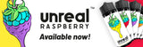 Unreal Raspberry High VG 100ML 0MG