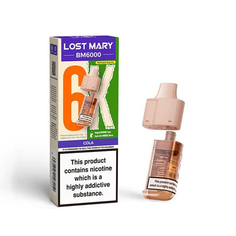 Lost Mary BM6000 Pod Kit (REFILLS ONLY) NEW