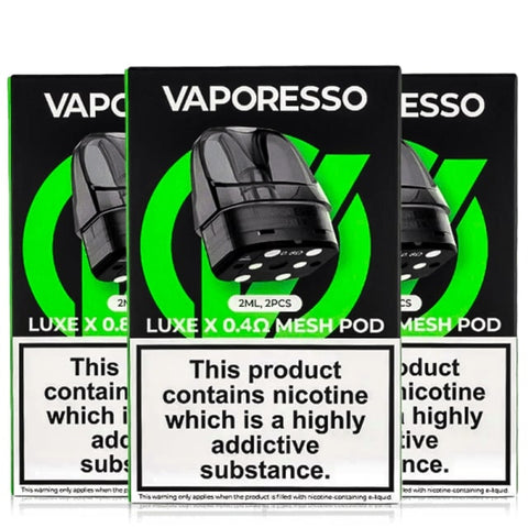 Vaporesso Luxe X Replacement Pods 0.4/0.6/0.8