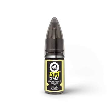 Riot Squad Loaded Lemon Custard Hybrid Salt E-Liquid 10ML