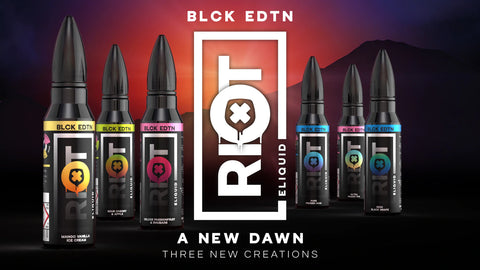 Riot Squad Black Edition (Various Flavours) High Vg 50ML 0MG