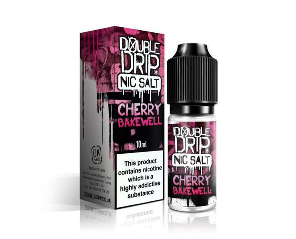 Double Drip Nic Salts Cherry Bakewell