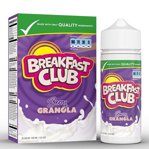 Breakfast Club Berry Granola 100ML 0MG E-Liquid