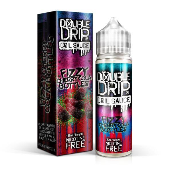 Double Drip Fizzy Cherry Cola Bottle 50ML 0MG
