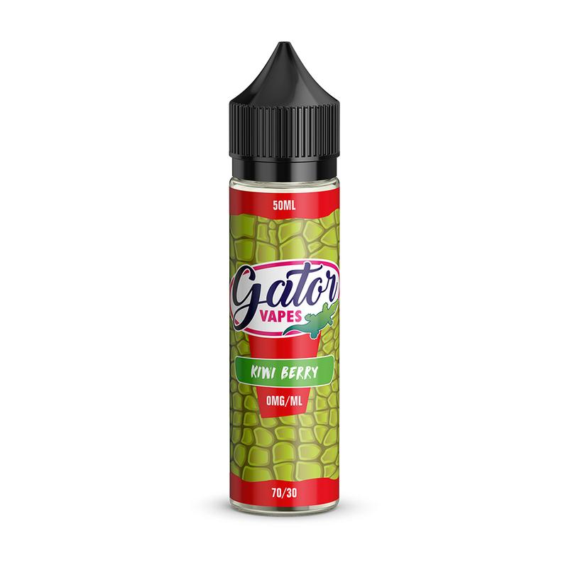 Gator Vapes Kiwi Berry 50ML 0MG – Vapers Cave UK