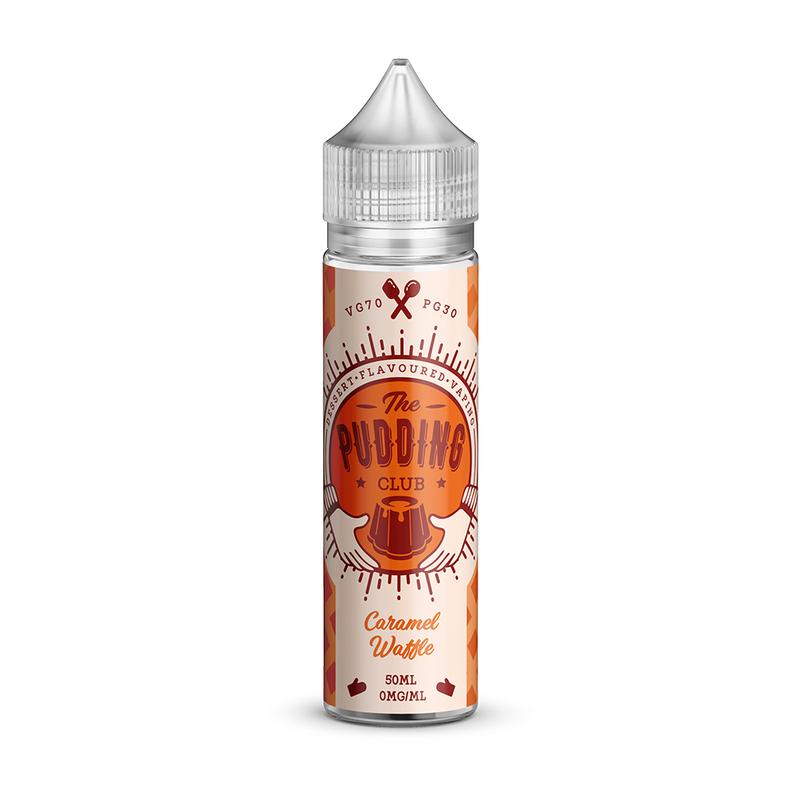 Pudding Club Caramel Waffle 50ML 0MG Vapers Cave UK Pudding Club Caramel Waffle 50ML 0MG Vapers Cave UK