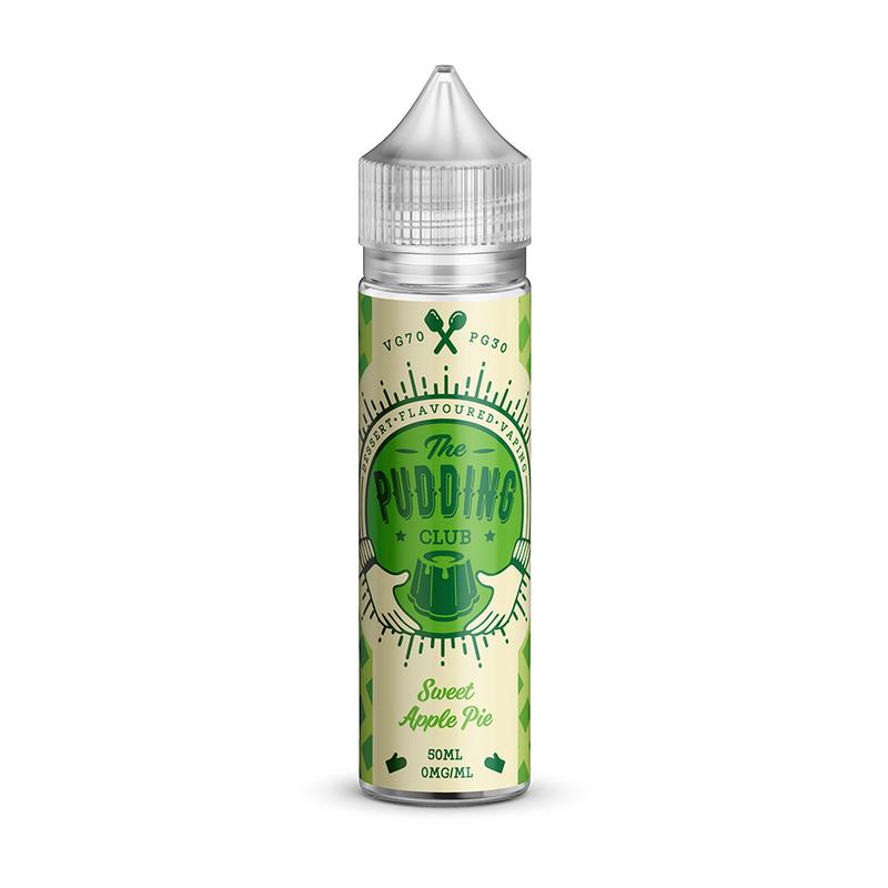 Pudding Club Sweet Apple Pie 50ML 0MG Vapers Cave UK Pudding Club Sweet Apple Pie 50ML 0MG Vapers Cave UK